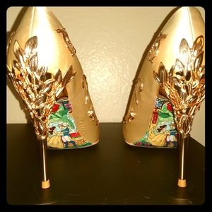 Custom Beauty and the Beast Shoes size 7